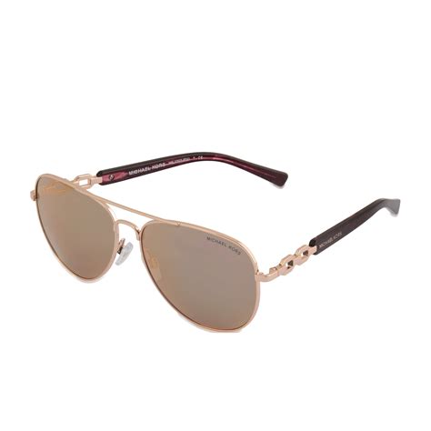 clear and rose gold michael kors glasses|Michael Kors rose gold sunglasses.